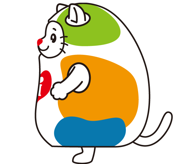 右から見たいずにゃん